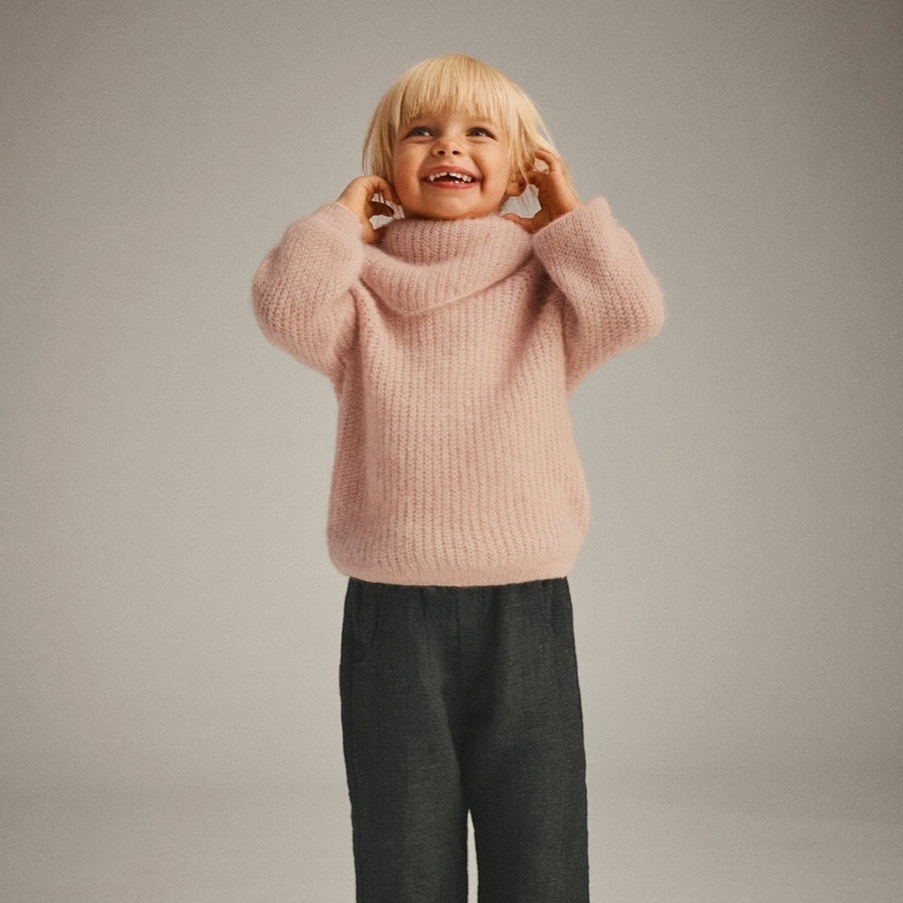 ALPACA BLEND KNIT SWEATER - Picture 4 of 4